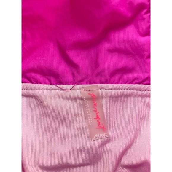 Free People FP Movement The Way Home High Rise Pull-On Shorts Large Pink Running - Picture 2 of 6